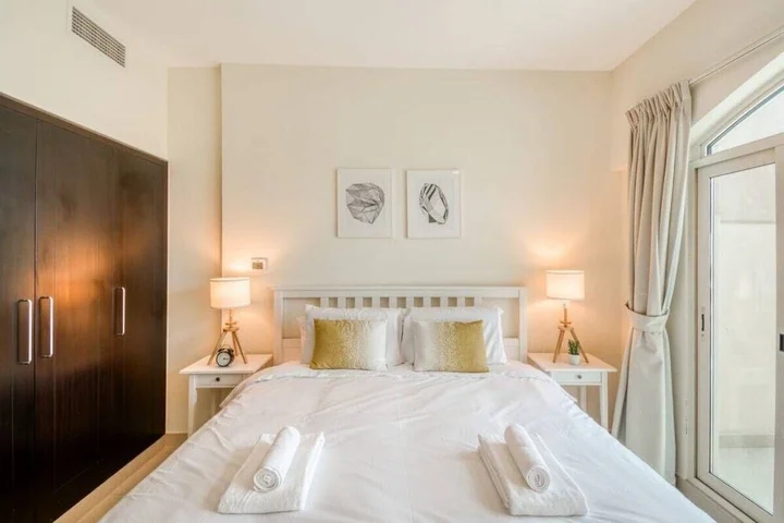Дубай: Relaxing, Chic Apartment in The Views