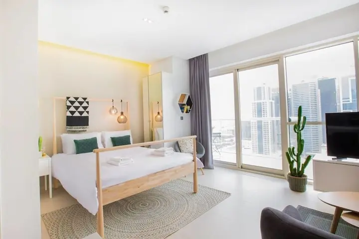 Дубай: Newly Designed Apartment Walk To the Beach
