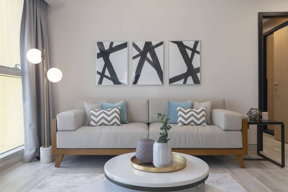 Дубай: Elegant 1Br Apartment In Arjan Priva Living