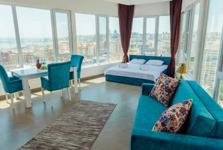 Баку: Апарт-отель Panorama Baku ― 22 Floor