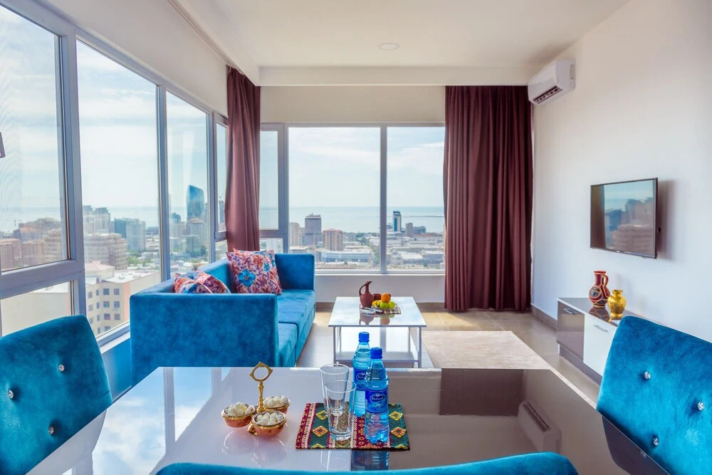 Баку: Апарт-отель Panorama Baku ― 22 Floor