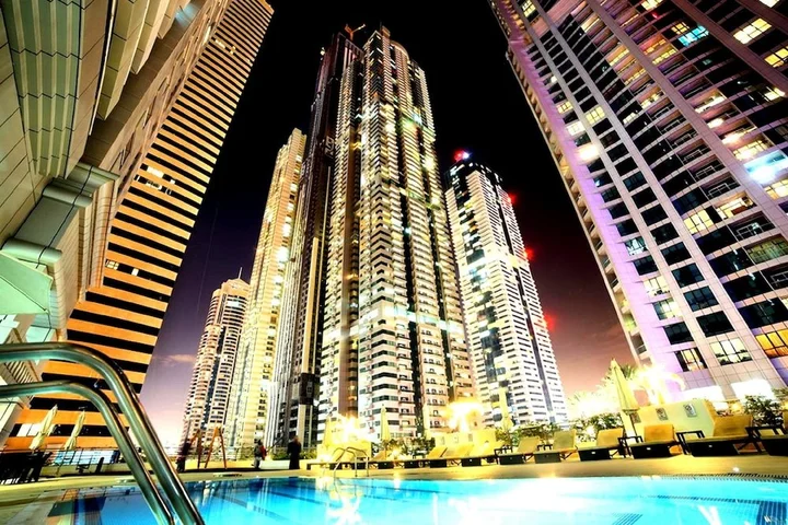Дубай: 1BR Dubai Marina View Princess Tower 1609