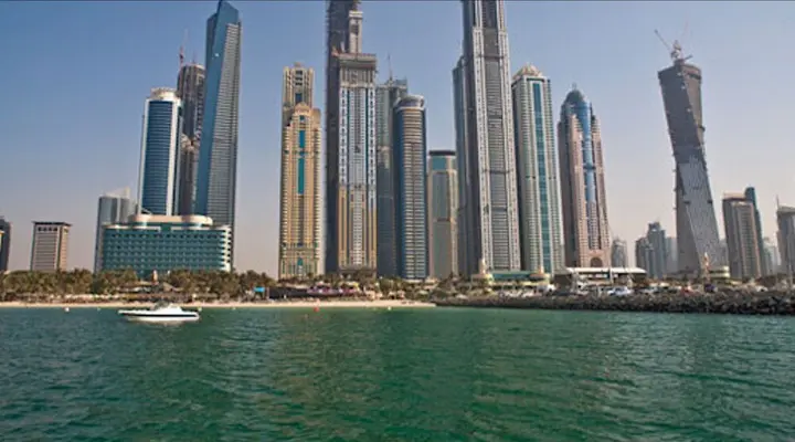 Дубай: 1BR Dubai Marina View Princess Tower 1609