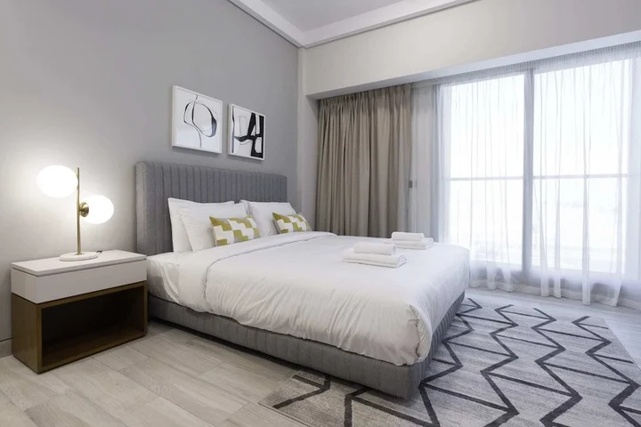 Дубай: Pool & Gym Great Neighbourhood Brand New Flat 4923