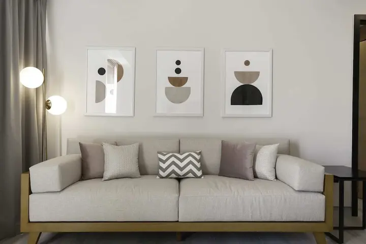 Дубай: Miracle Garden View Minimalist Flat Balcony 4915