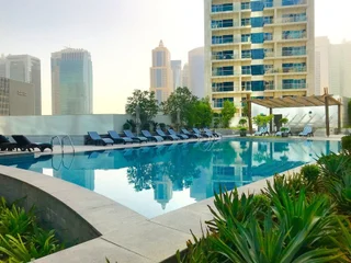 Дубай: Studio Apartment - Silverene Tower B - MSG 8766