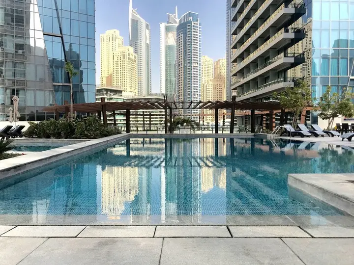 Дубай: Studio Apartment - Silverene Tower B - MSG 8766
