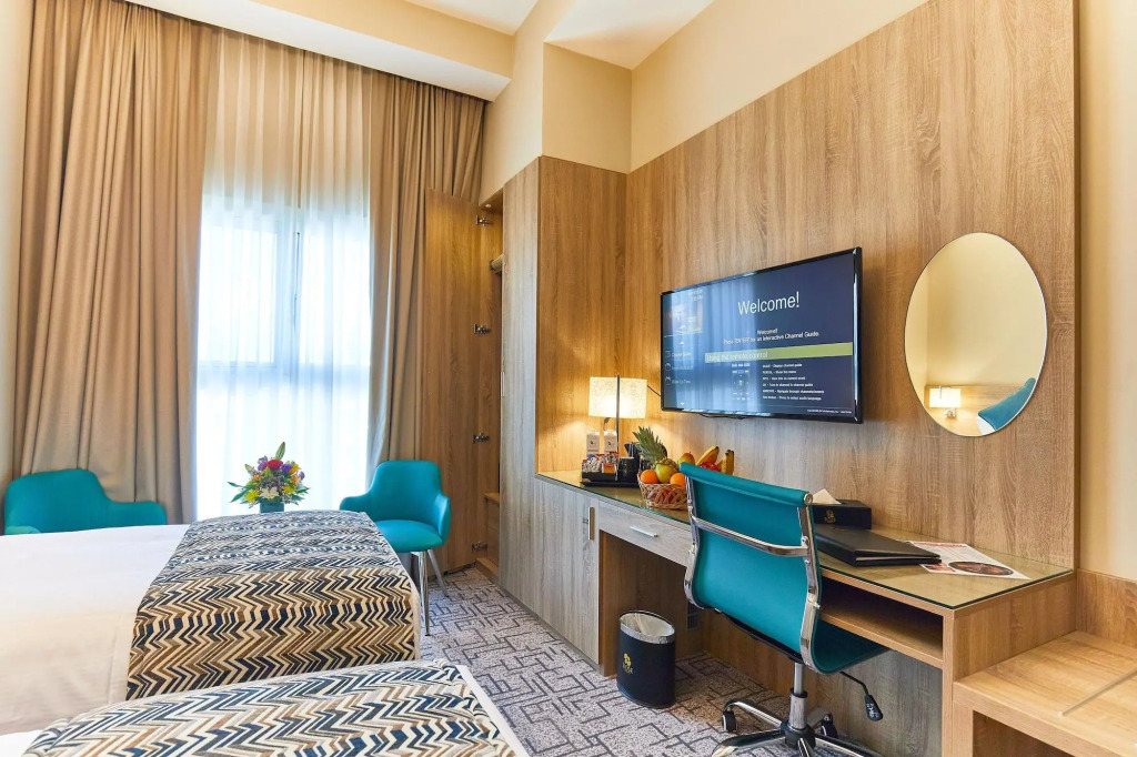Дубай: Rose Plaza Hotel Al Barsha