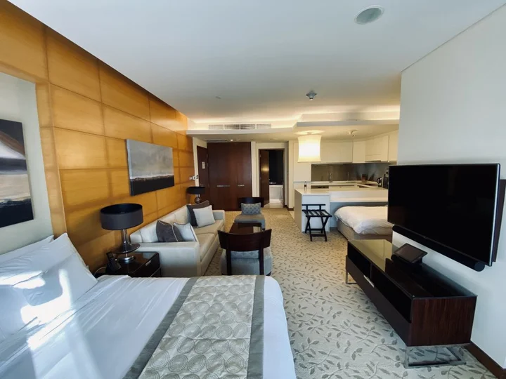 Дубай: Studio with Burj View in Address Dubai Mall Apartments