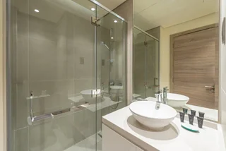 Дубай: Modern Studio with Amazing Views from Balcony