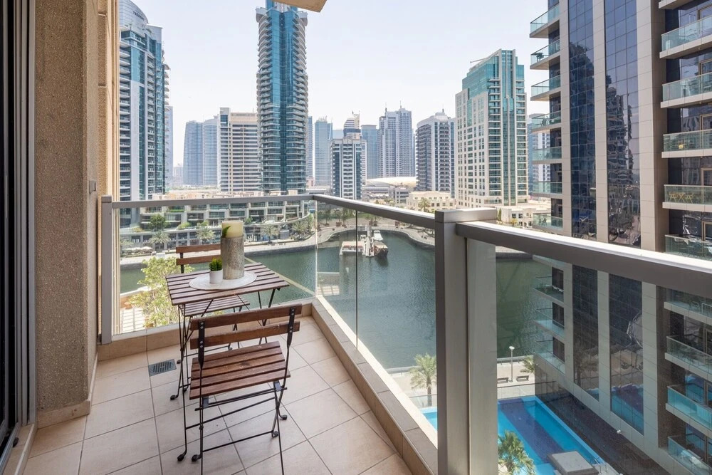 Дубай: Modern + Bright 2BR With Dubai Marina Views!