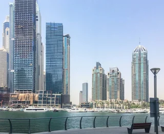 Дубай: Modern + Bright 2BR With Dubai Marina Views!