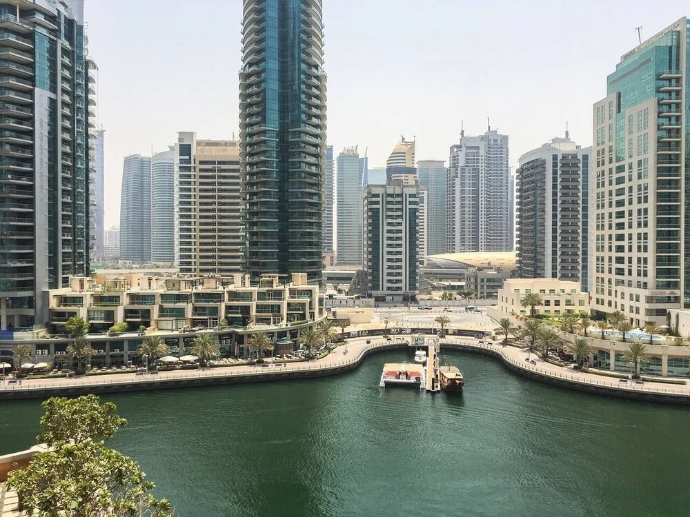 Дубай: Modern + Bright 2BR With Dubai Marina Views!