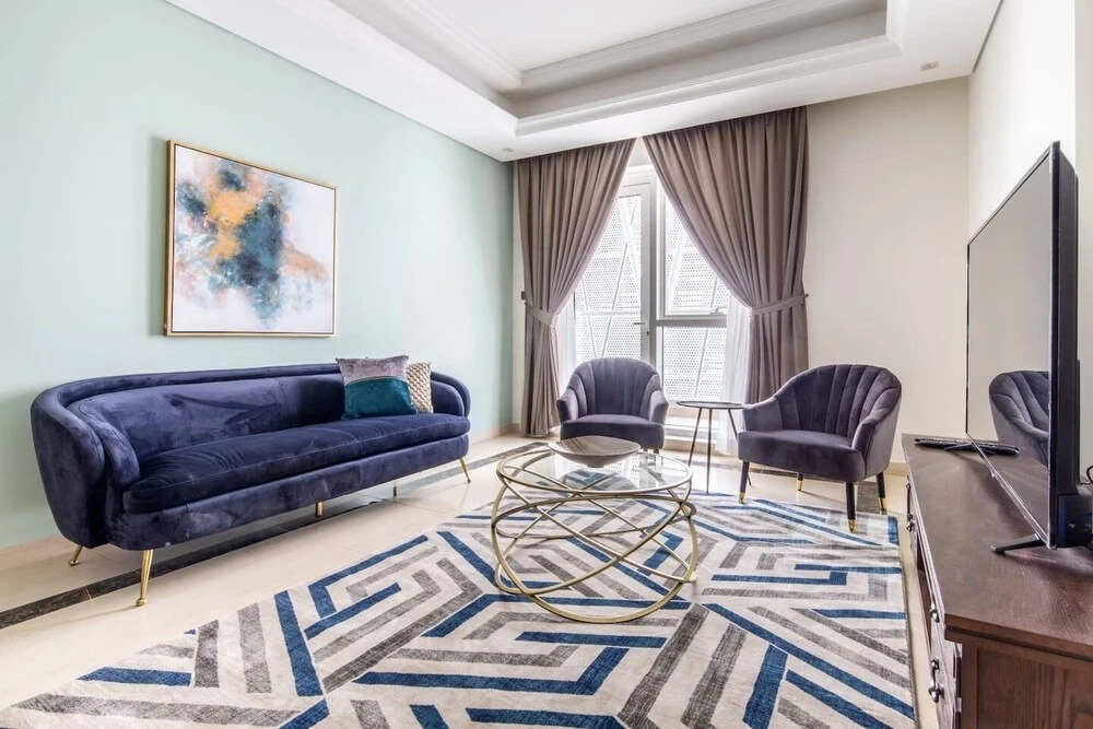 Дубай: Regal & Modern 2BR With Study in Downtown Dubai - Sleeps 5!