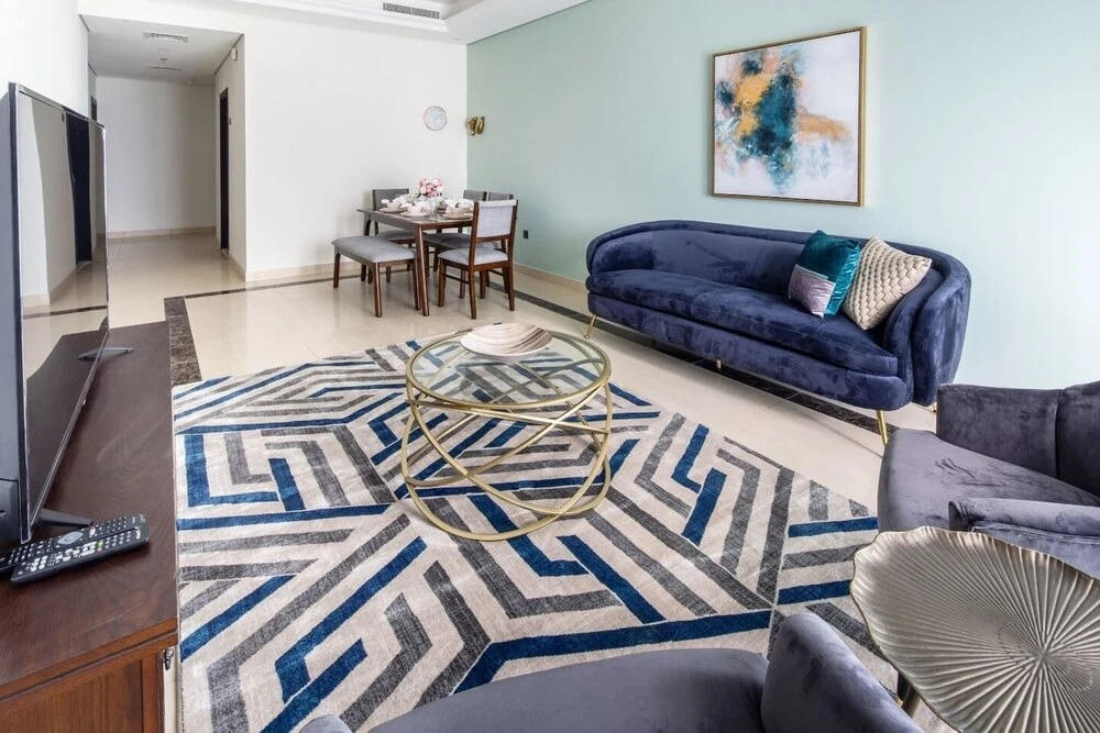 Дубай: Regal & Modern 2BR With Study in Downtown Dubai - Sleeps 5!