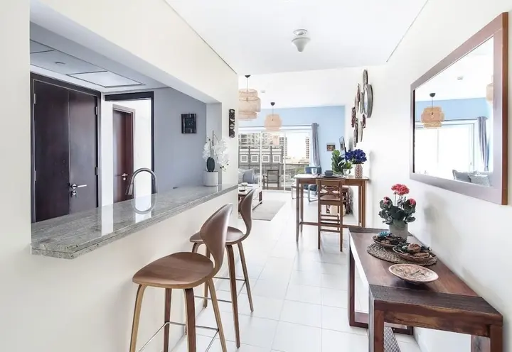 Дубай: Trendy & Modern 1BR in Marina - Sleeps 4!
