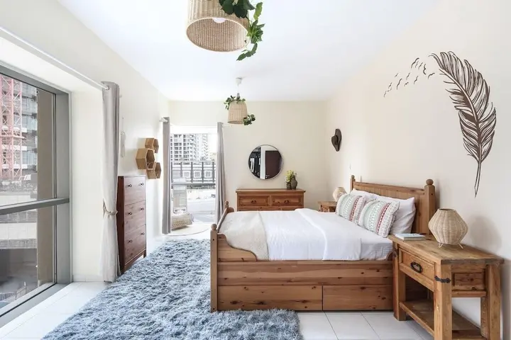 Дубай: Trendy & Modern 1BR in Marina - Sleeps 4!