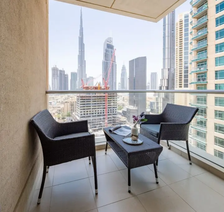 Дубай: Sophisticated 2BR With Stunning Burj Khalifa Views