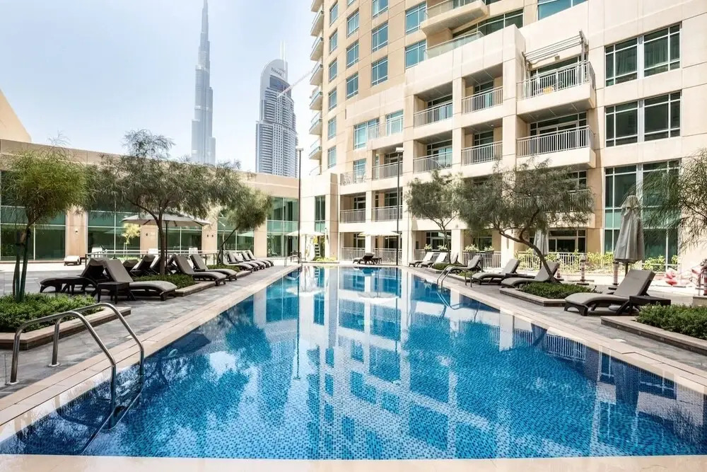 Дубай: Sophisticated 2BR With Stunning Burj Khalifa Views
