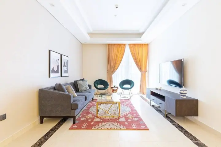 Дубай: Bright & Spacious 3BR With Study in Downtown - Sleeps 7!
