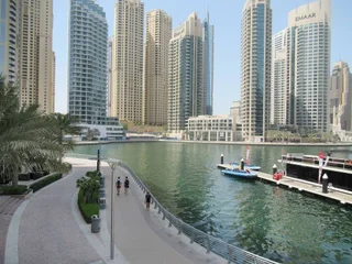 Дубай: Elegantly Modern 1BR With Lovely Marina Views!