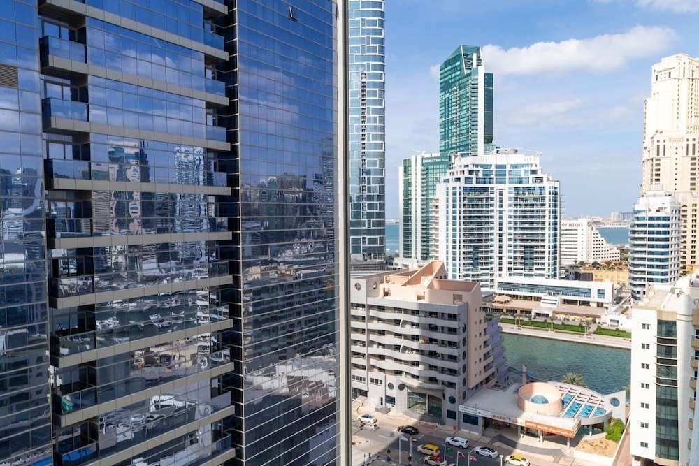 Дубай: Premier & Elegant 1BR in the Heart of Dubai Marina