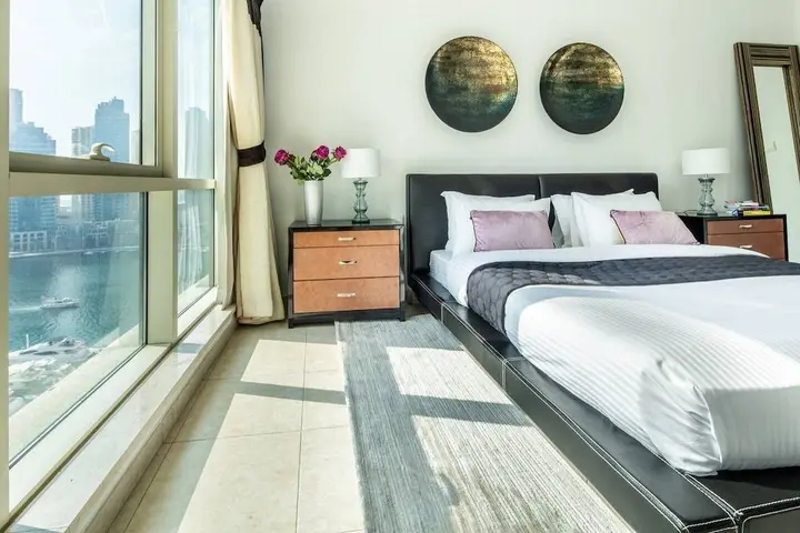 Дубай: Striking 1BR in Dubai Marina - Minutes From Beach