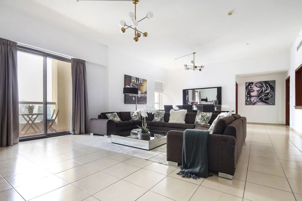 Дубай: Splendid & Elegant 4BR in JBR - Sleeps 8!