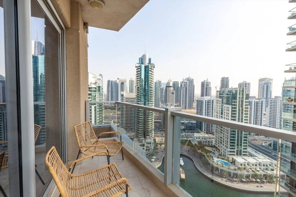 Дубай: Visually Stunning 2BR in Dubai Marina - Sleeps 5!