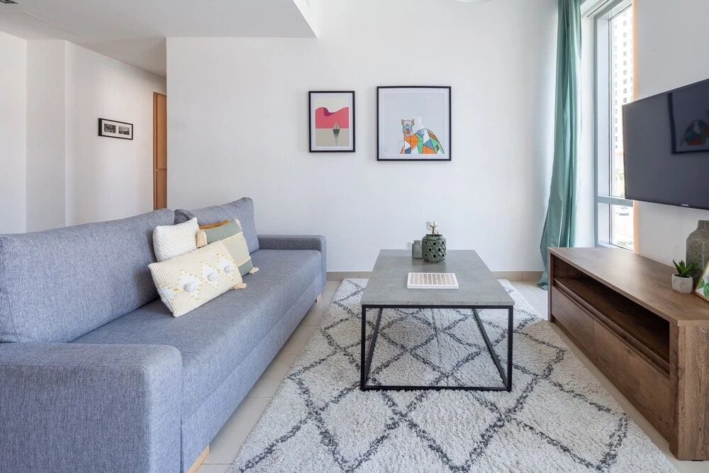 Дубай: Radiant & Picturesque 1BR in Dubai Marina