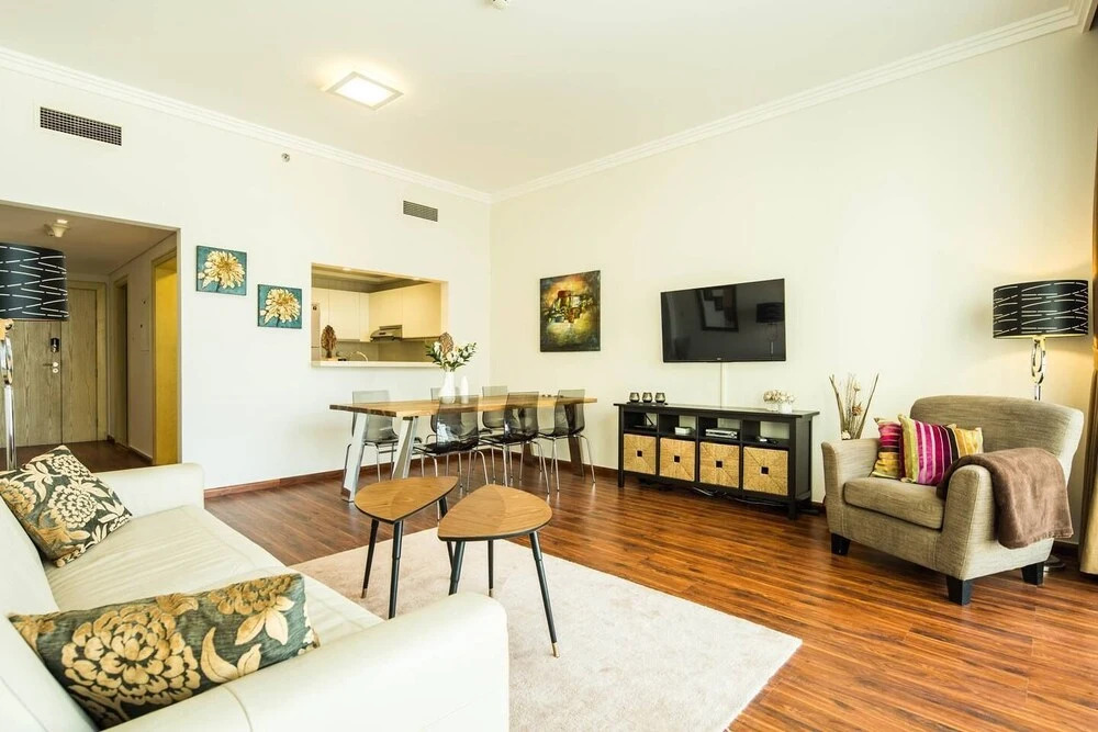 Дубай: Upscale 1BR - Sea Views - Direct Beach Access!