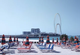 Дубай: Upscale 1BR - Sea Views - Direct Beach Access!
