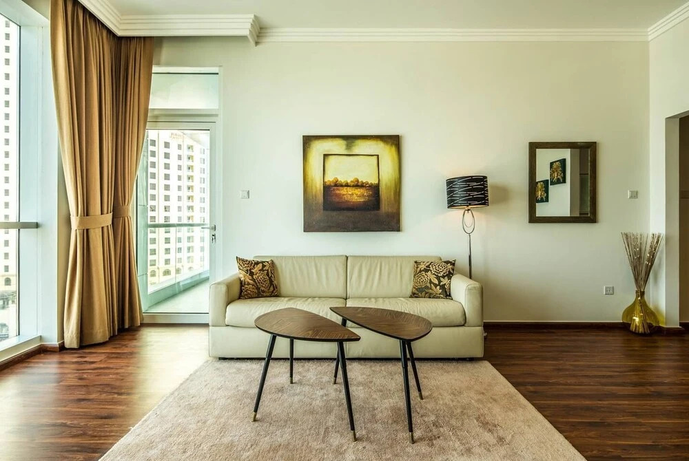 Дубай: Upscale 1BR - Sea Views - Direct Beach Access!