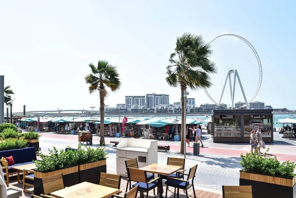 Дубай: Upscale 1BR - Sea Views - Direct Beach Access!