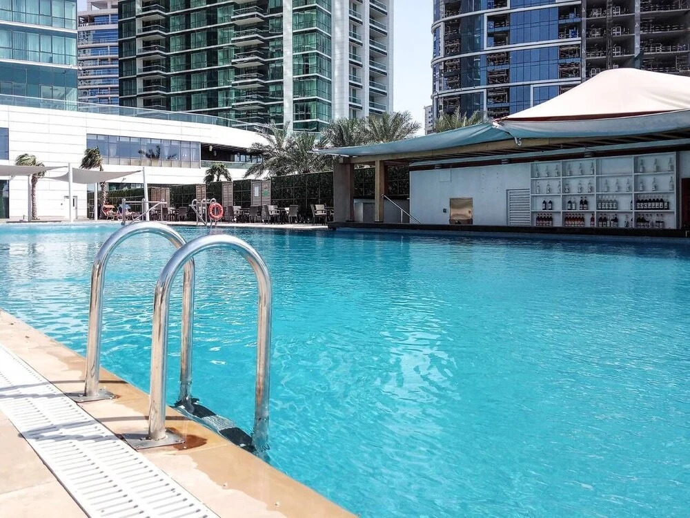 Дубай: Upscale 1BR - Sea Views - Direct Beach Access!