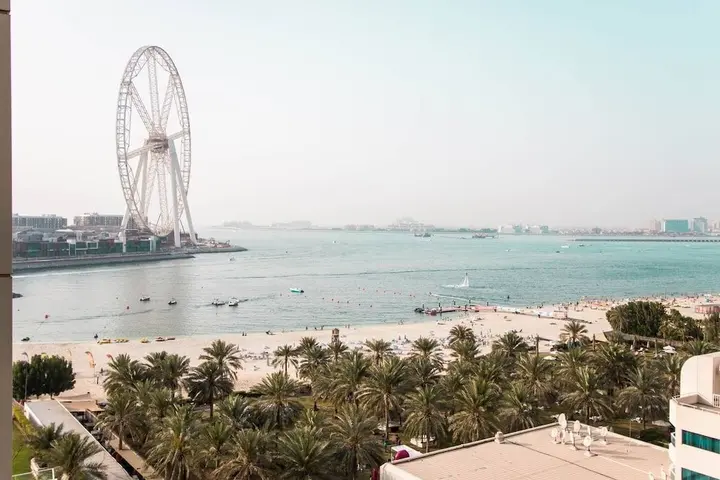 Дубай: Upscale 1BR - Sea Views - Direct Beach Access!