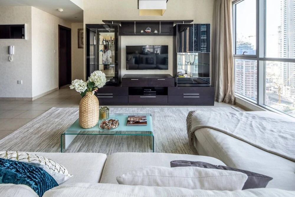 Дубай: Lavish 2BR With Picturesque Burj Khalifa Views!