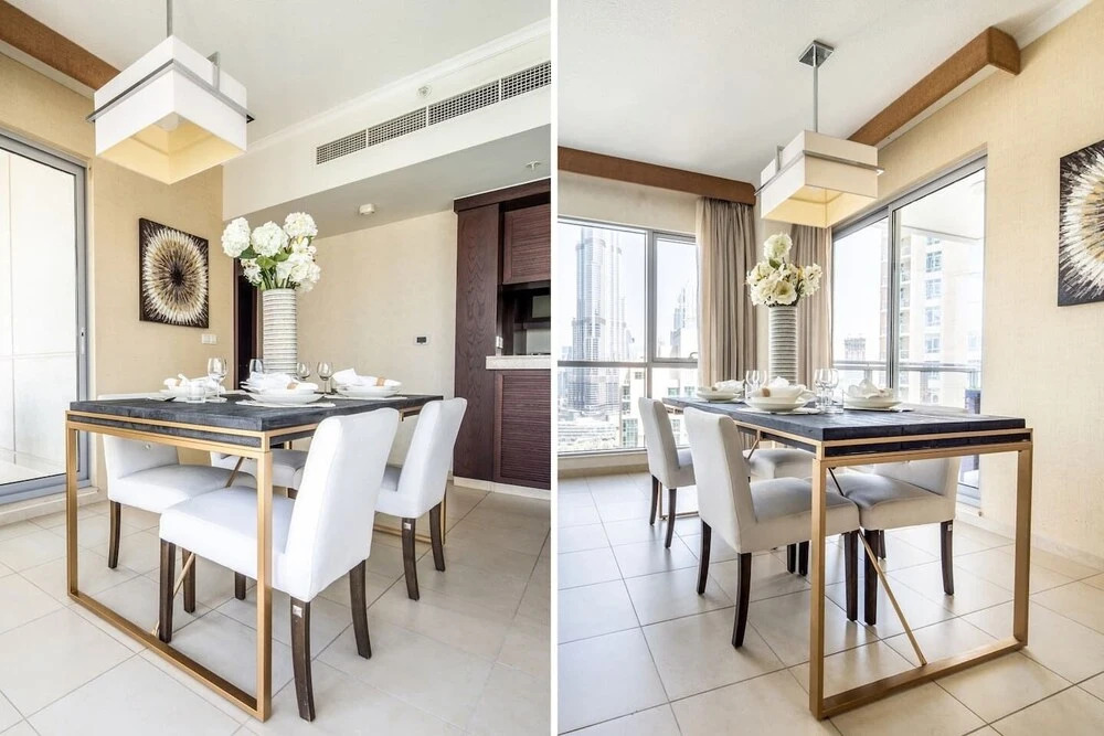 Дубай: Lavish 2BR With Picturesque Burj Khalifa Views!