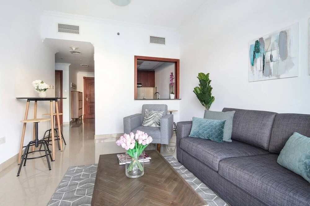 Дубай: Modern 1BR w/ Gorgeous Marina Views! Sleeps 4