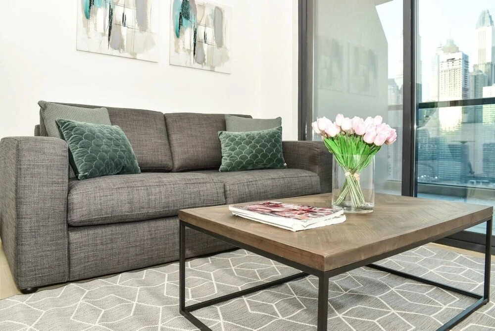 Дубай: Modern 1BR w/ Gorgeous Marina Views! Sleeps 4