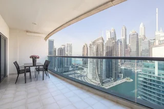 Дубай: Modern 1BR w/ Gorgeous Marina Views! Sleeps 4