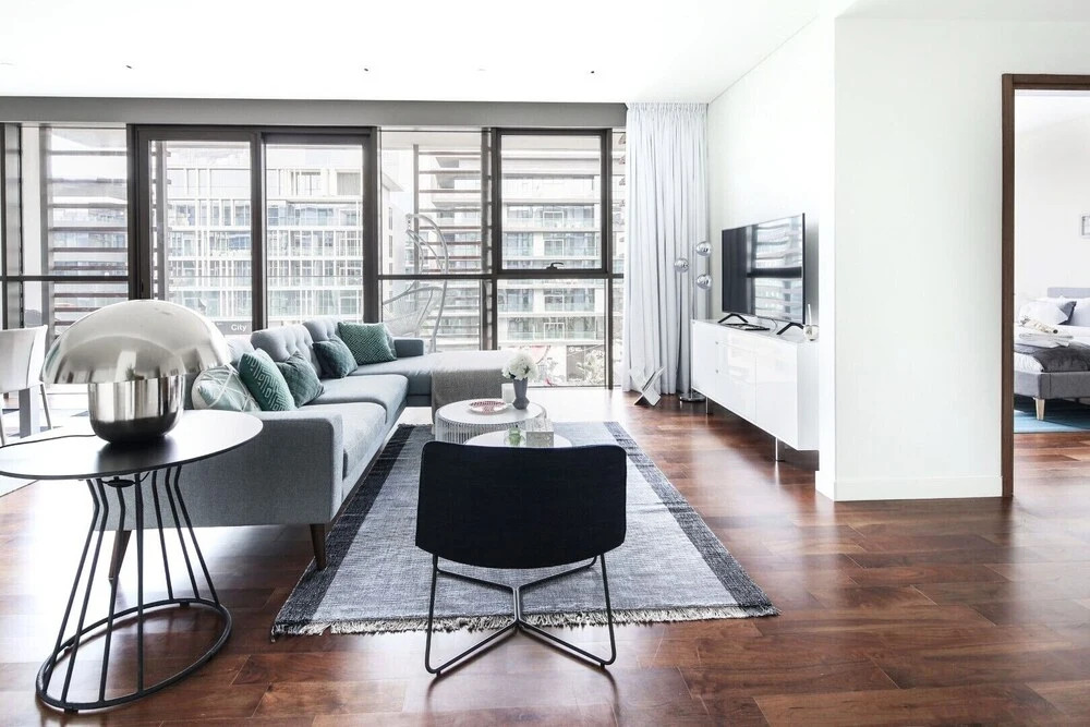 Дубай: Stunning And Premium 3BR In The Heart Of City Walk