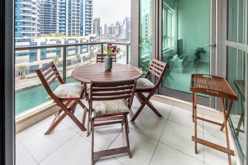 Дубай: Unique & Stylish 1BR w/ Incomparable Marina Views!