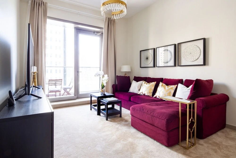 Дубай: Sophisticated 2BR in Dubai Marina - Your Dream Destination!