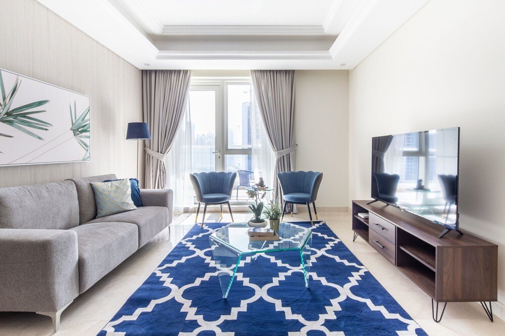 Дубай: Pristine 2BR Apartment in Downtown Dubai - Sleeps 5!