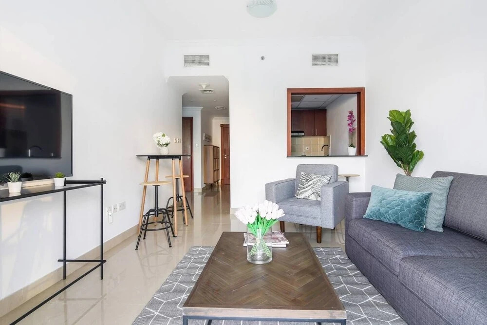 Дубай: Modern 1BR w/ Gorgeous Marina Views! Sleeps 3