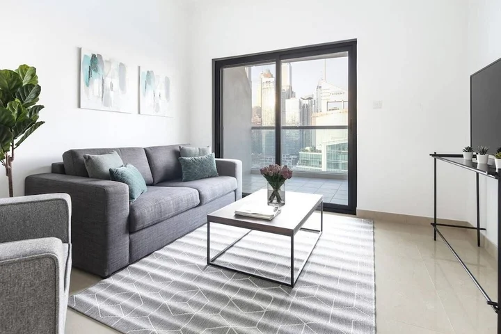 Дубай: Modern 1BR w/ Gorgeous Marina Views! Sleeps 3