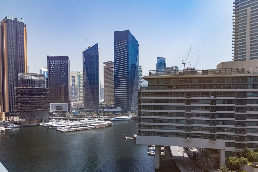 Дубай: Dashing 1BR Apartment In Dubai Marina