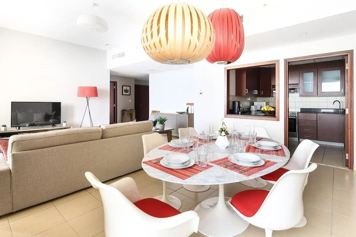 Дубай: Full Sea View! Gorgeous 2BR in JBR - Sleeps 6!