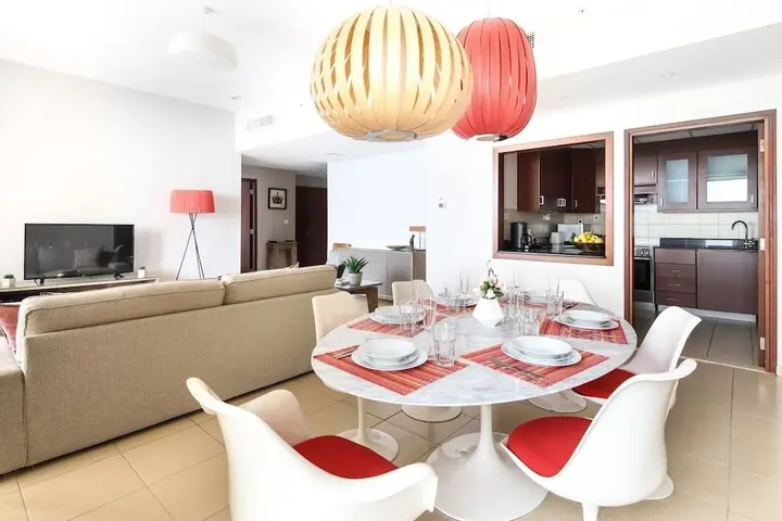 Дубай: Full Sea View! Gorgeous 2BR in JBR - Sleeps 6!